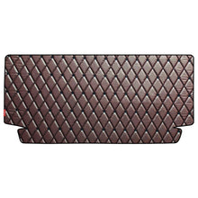 Luxury Leatherette Car Dicky Mat For Mahindra Thar - Brown Black | Elegant Auto Retail
