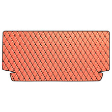 Luxury Leatherette Car Dicky Mat For Mahindra Thar - Tan Black | Elegant Auto Retail