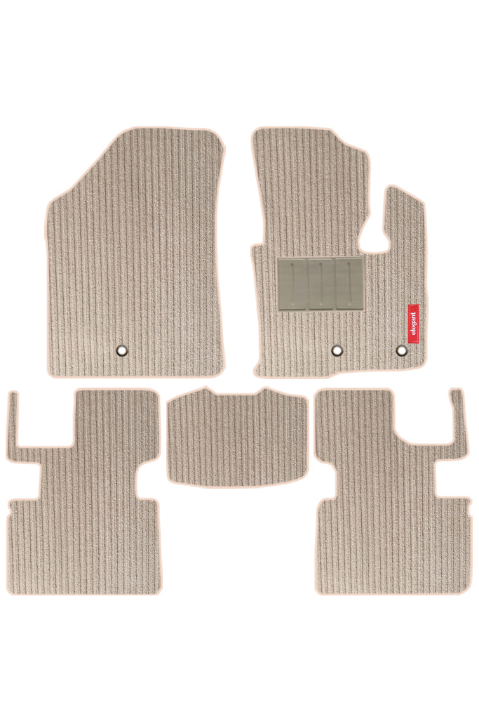 Cord Carpet Car Floor Mat For Volvo XC60 - Beige | Elegant Auto Retail