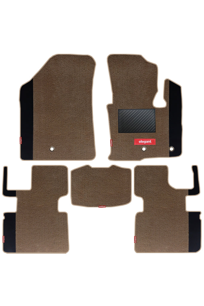 Duo Carpet Car Floor Mat For Volvo XC60 - Beige Black | Elegant Auto Retail