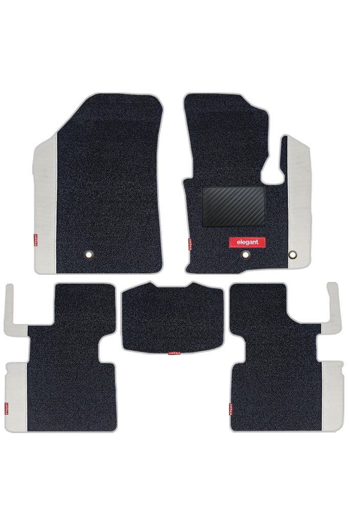 Duo Carpet Car Floor Mat For Volvo XC60 - Black White | Elegant Auto Retail