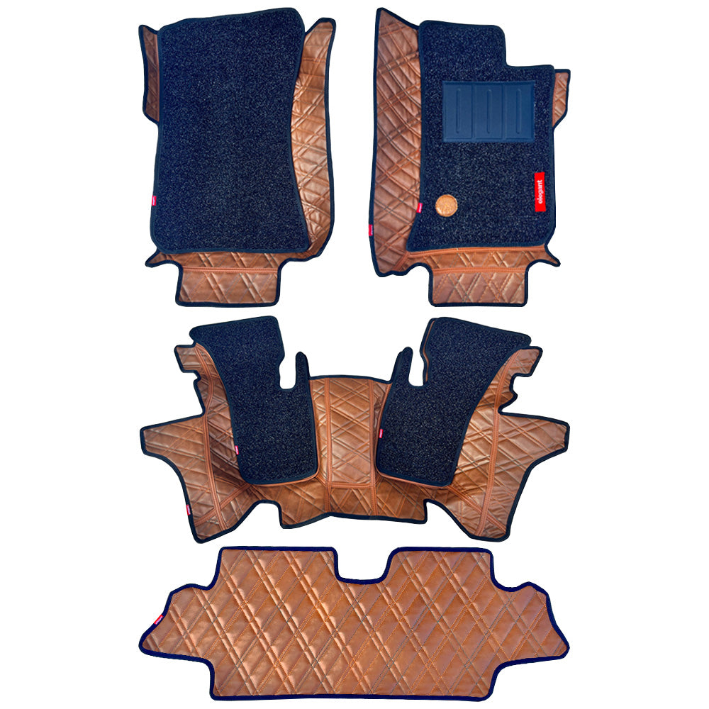 Posh 7D Car Floor Mats For Mahindra Thar