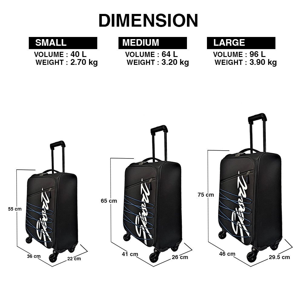 Large trolly bag discount size