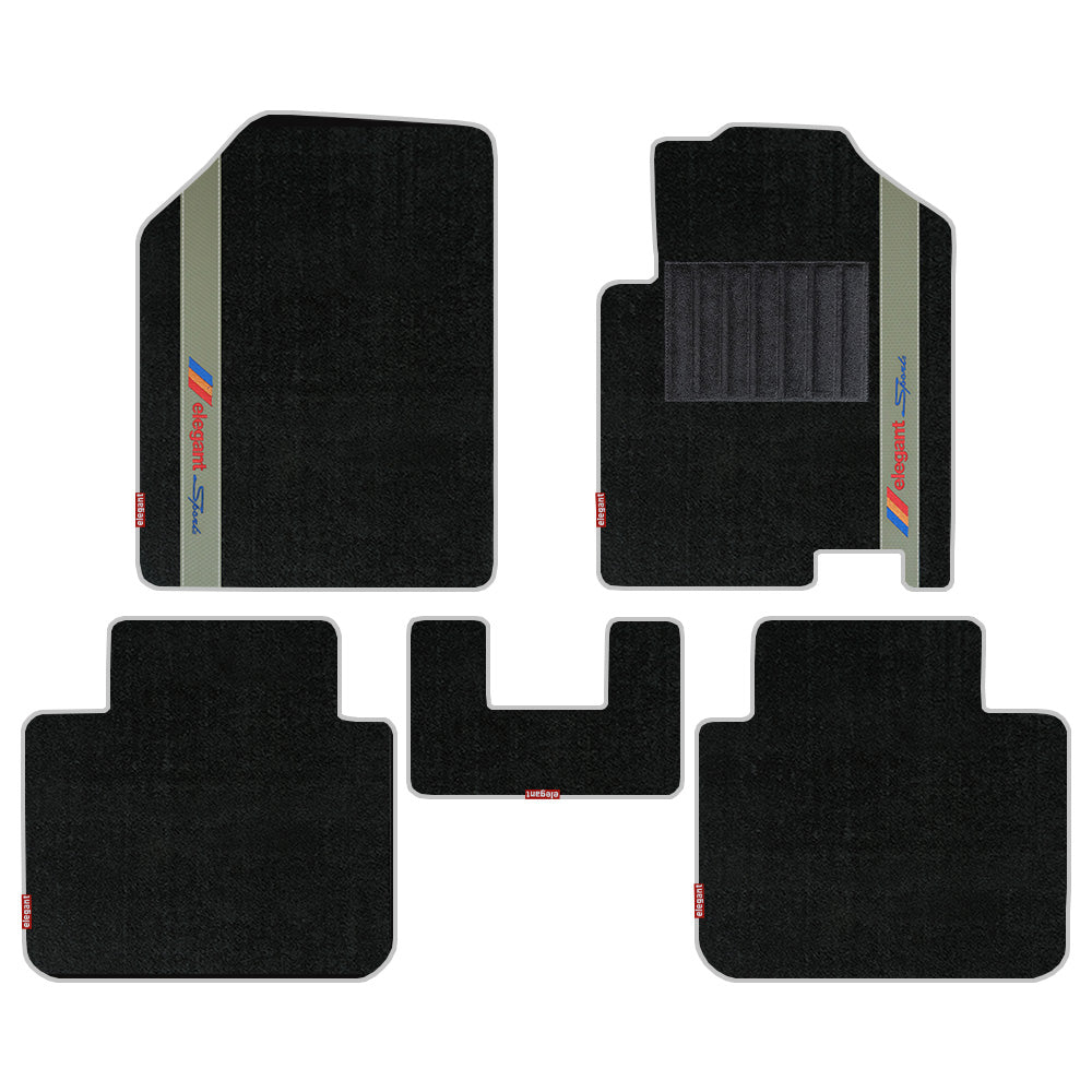 Sports Car Floor Mat Black And Beige For Toyota Urban Cruiser