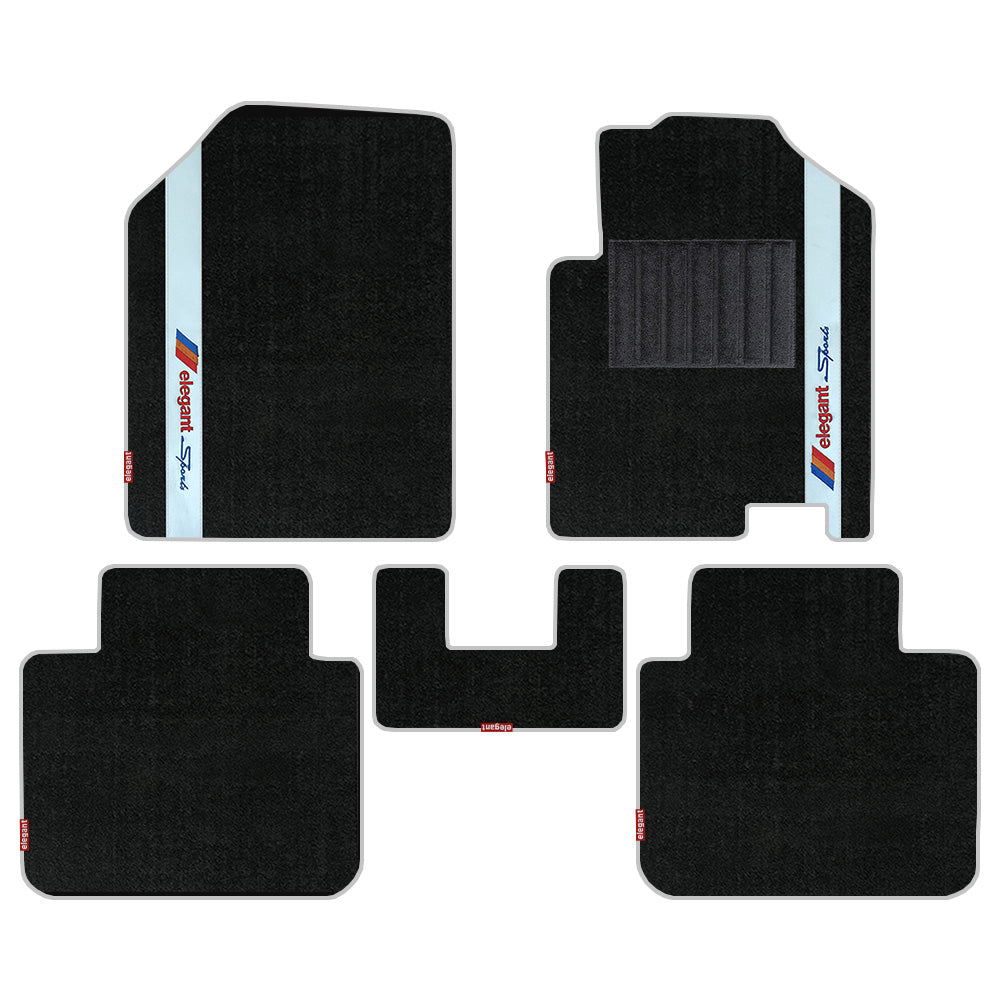 Sports Car Full Floor Mat White For Toyota Urban Cruiser