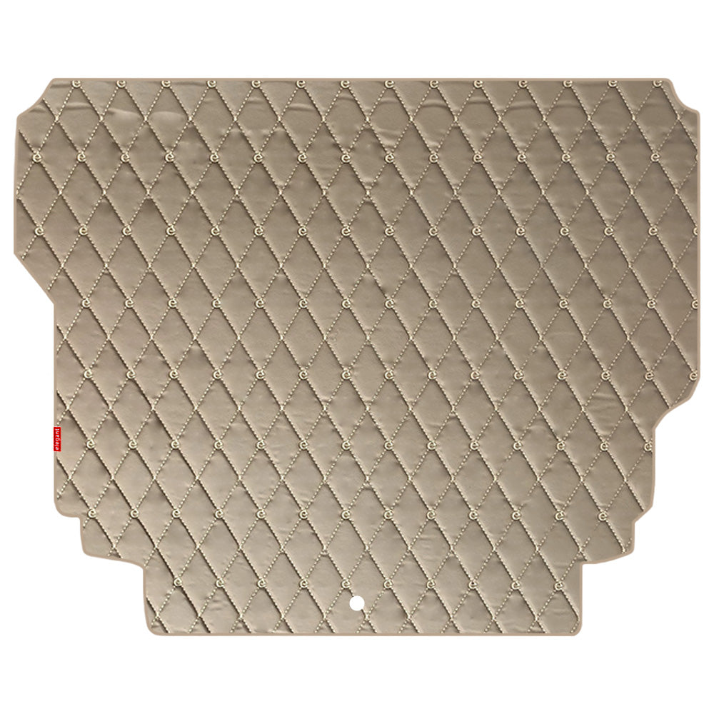 Luxury Leatherette Car Dicky Mat For Jeep Wrangler Rubicon - Beige Beige | Elegant Auto Retail