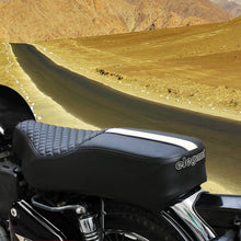 Cameo Sports Bike Seat Cover Black and White