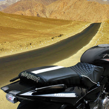 Cameo Sports Twin Bike Seat Cover Black and White for KTM Duke