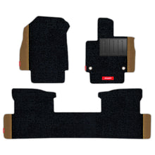 Duo Carpet Car Floor Mat For Mahindra XEV 9e - Black Beige | Elegant Auto Retail