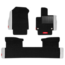 Duo Carpet Car Floor Mat For Mahindra XEV 9e - Black White | Elegant Auto Retail