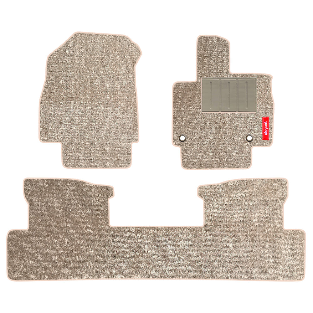 Miami Carpet Car Floor Mat For Mahindra XEV 9e - Beige | Elegant Auto Retail
