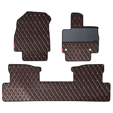 Luxury Leatherette Car Floor Mat For Mahindra XEV 9e - Brown Beige | Elegant Auto Retail
