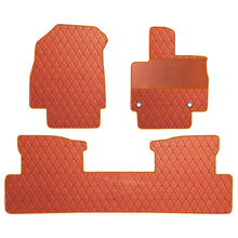 Luxury Leatherette Car Floor Mat For Mahindra XEV 9e - Tan Tan | Elegant Auto Retail