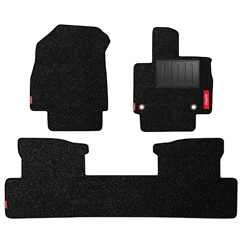 Spike Car Floor Mat for Mahindra XEV 9e - Black Black | Elegant Auto Retail