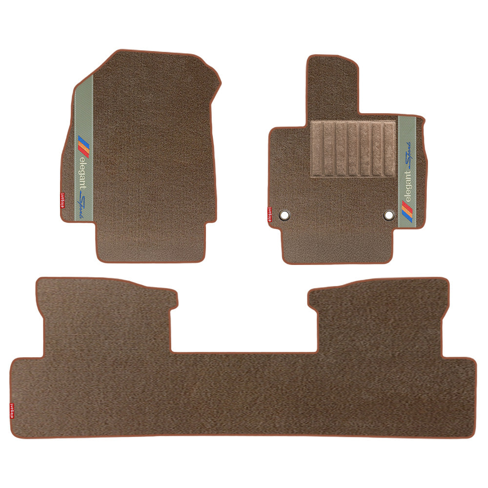 Sports Carpet Car Floor Mat For Mahindra XEV 9e - Beige Beige | Elegant Auto Retail