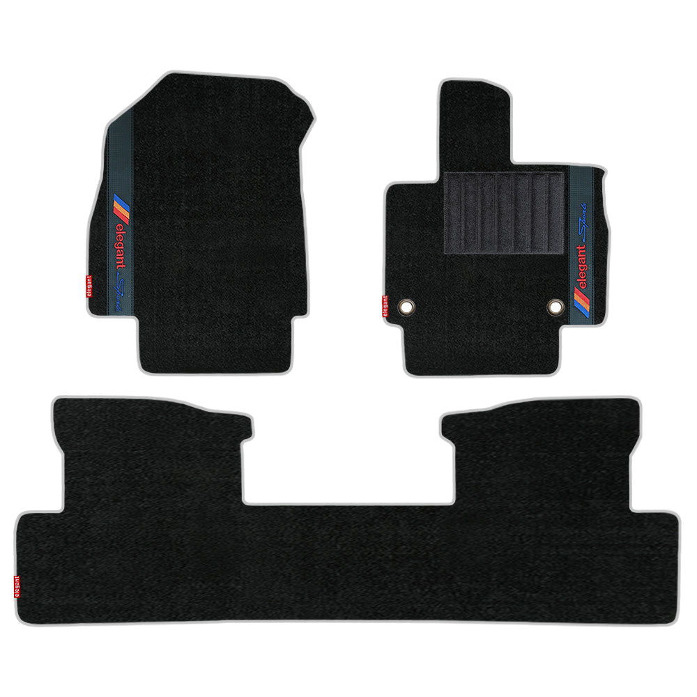 Sports Carpet Car Floor Mat For Mahindra XEV 9e - Black Black | Elegant Auto Retail