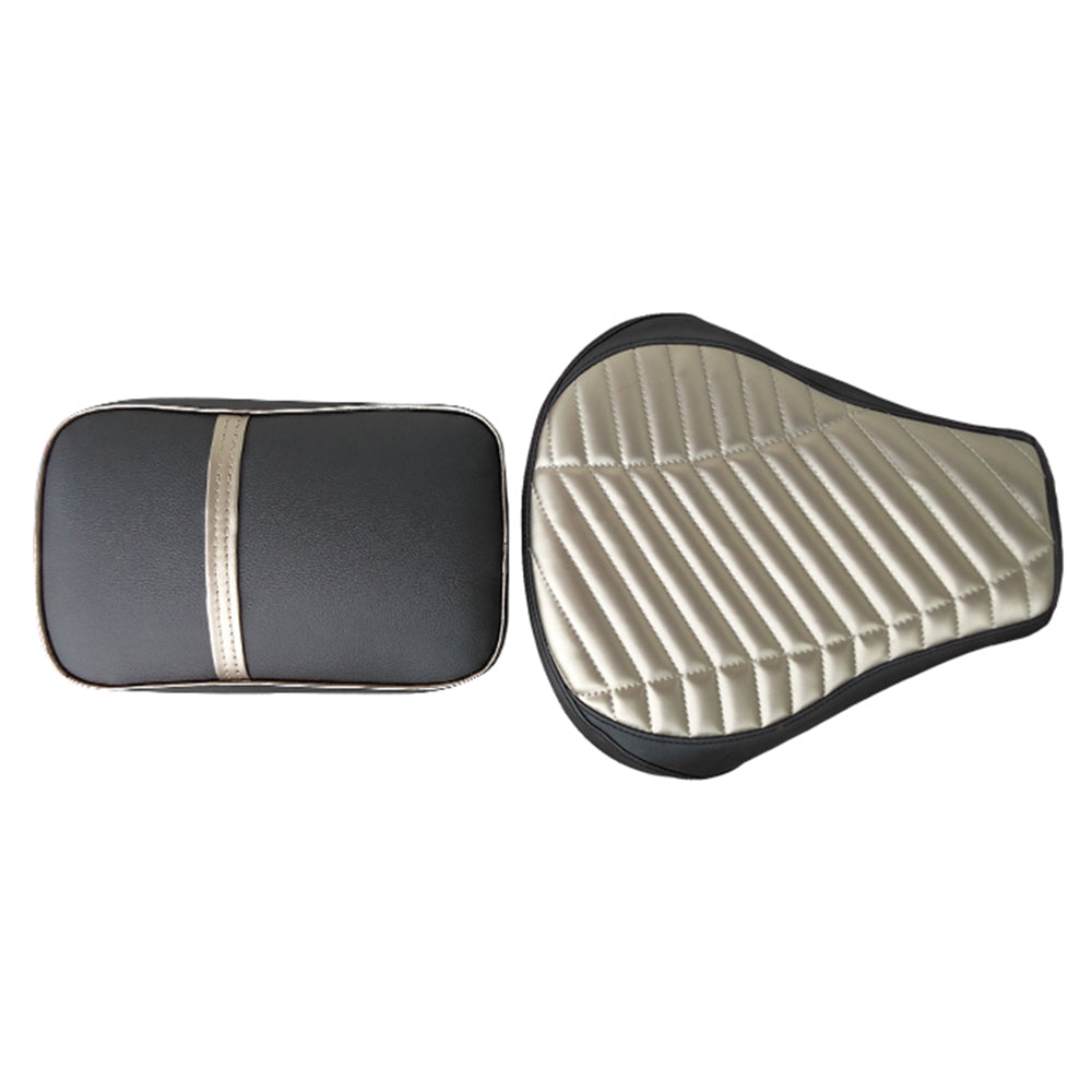 Dash Twin Bike Seat Cover Black & Gold for Bullet