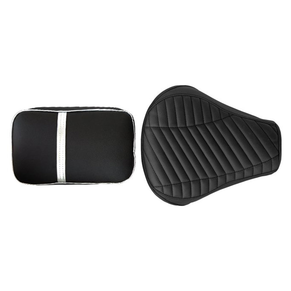 Dash Twin Bike Seat Cover Black & Silver for Bullet