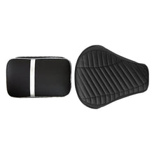Dash Twin Bike Seat Cover Black & Silver for Bullet