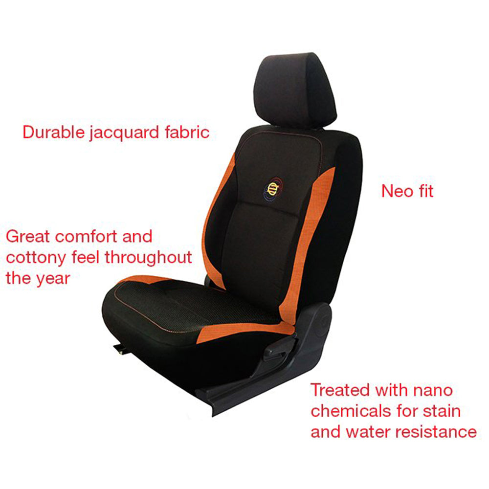 F1 Fabric Car Seat Cover For Maruti Eeco 7