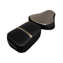 Dash Twin Bike Seat Cover Black & Gold for Bullet