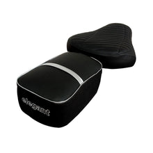 Dash Twin Bike Seat Cover Black & Silver for Bullet