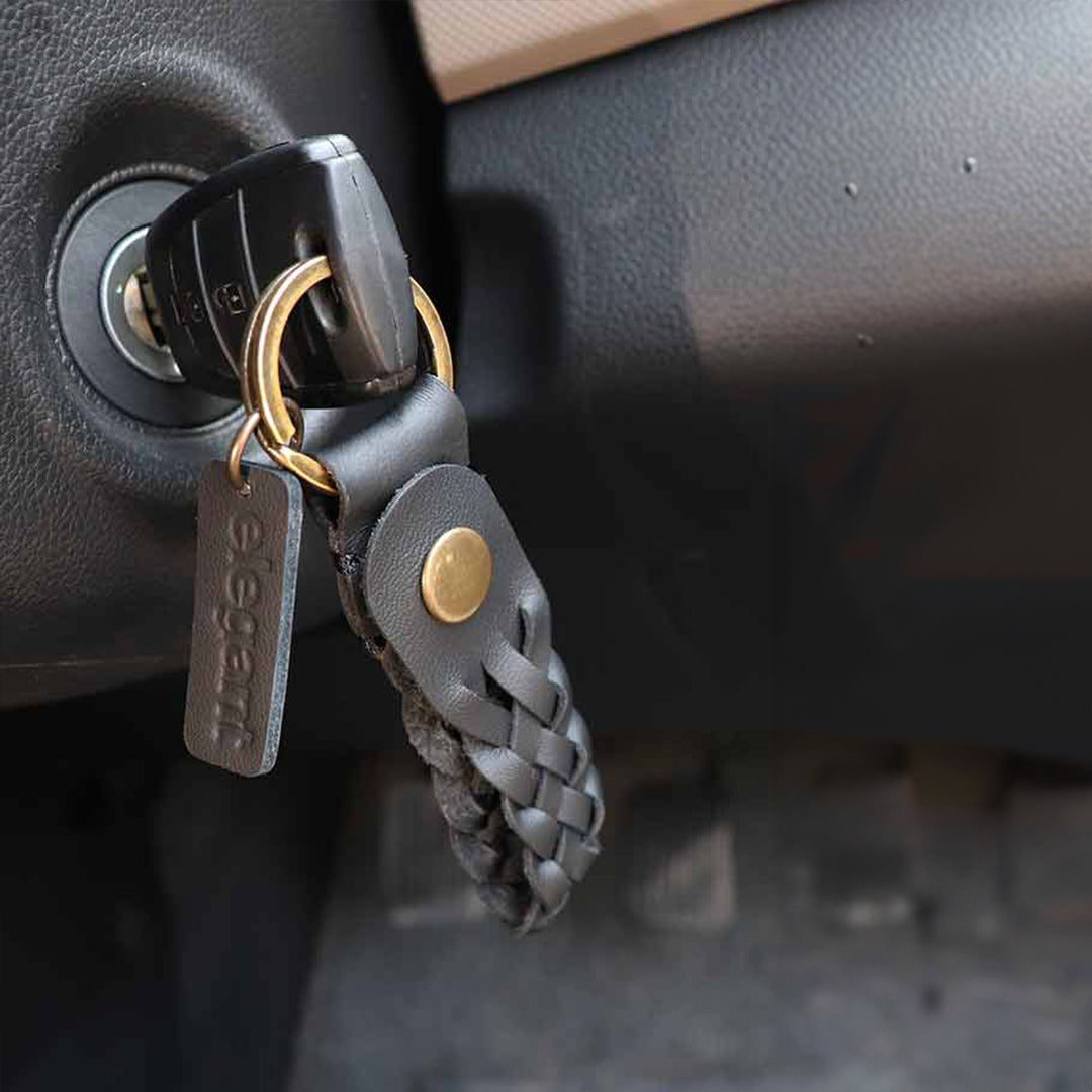 Car Keychain Online Designer Leather Keychains India – Elegant
