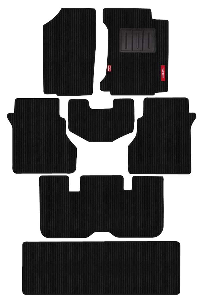Cord Carpet Car Floor Mat For Kia Carnival - Black | Elegant Auto Retail