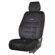 Emperor Bucket Fit Velvet Fabric Car Seat Cover For Maruti Brezza ( In Black ) Elegant Auto Retail