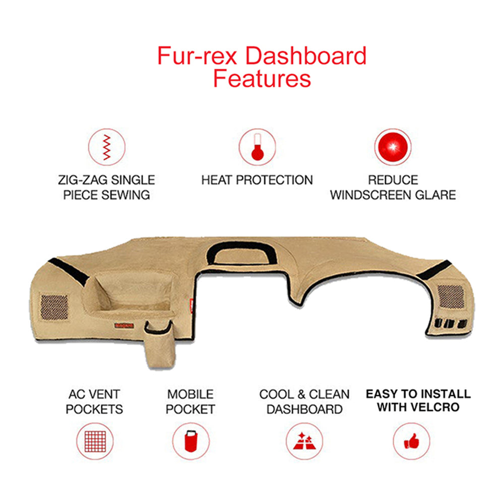 Furrex Car Dashboard Cover for Mahindra Scorpio