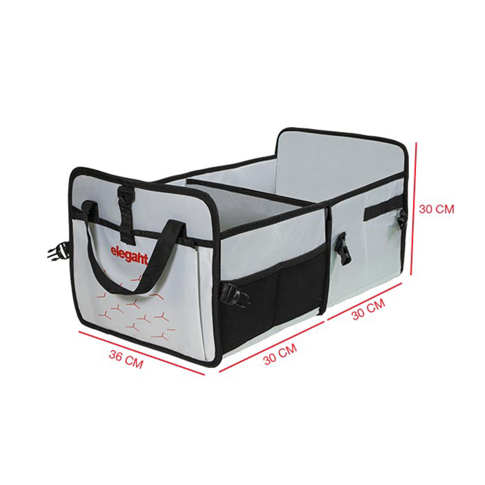 Car Trunk Organizer - Gray | Elegant Auto Retail