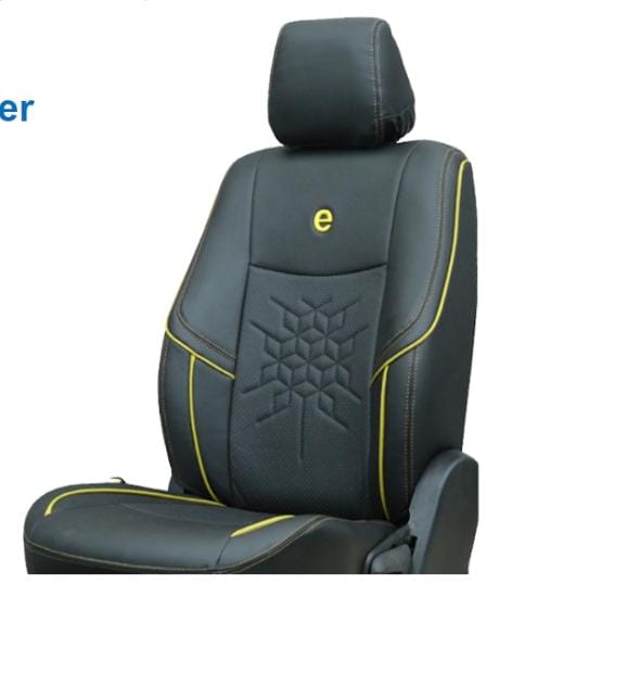 Venti 2 Perforated Art Leather Car Seat Cover For Toyota Innova Crysta