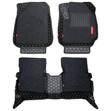 Load image into Gallery viewer, Elegant 7D Car Floor Mat Black and white  (Set of 3)
