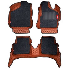 Load image into Gallery viewer, Elegant 7D Car Floor Mat Tan and Black  (Set of 3)
