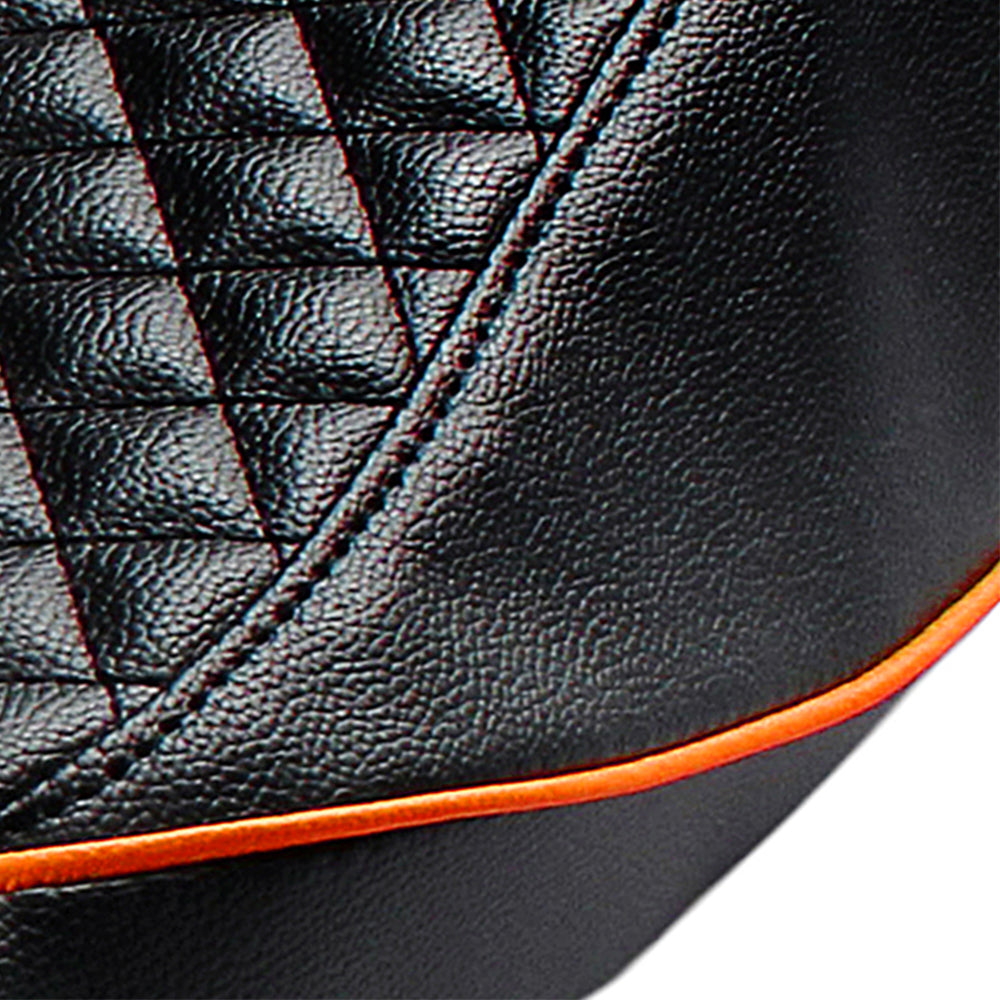 Cameo Sports Bike Seat Cover Black and Orange for KTM RC