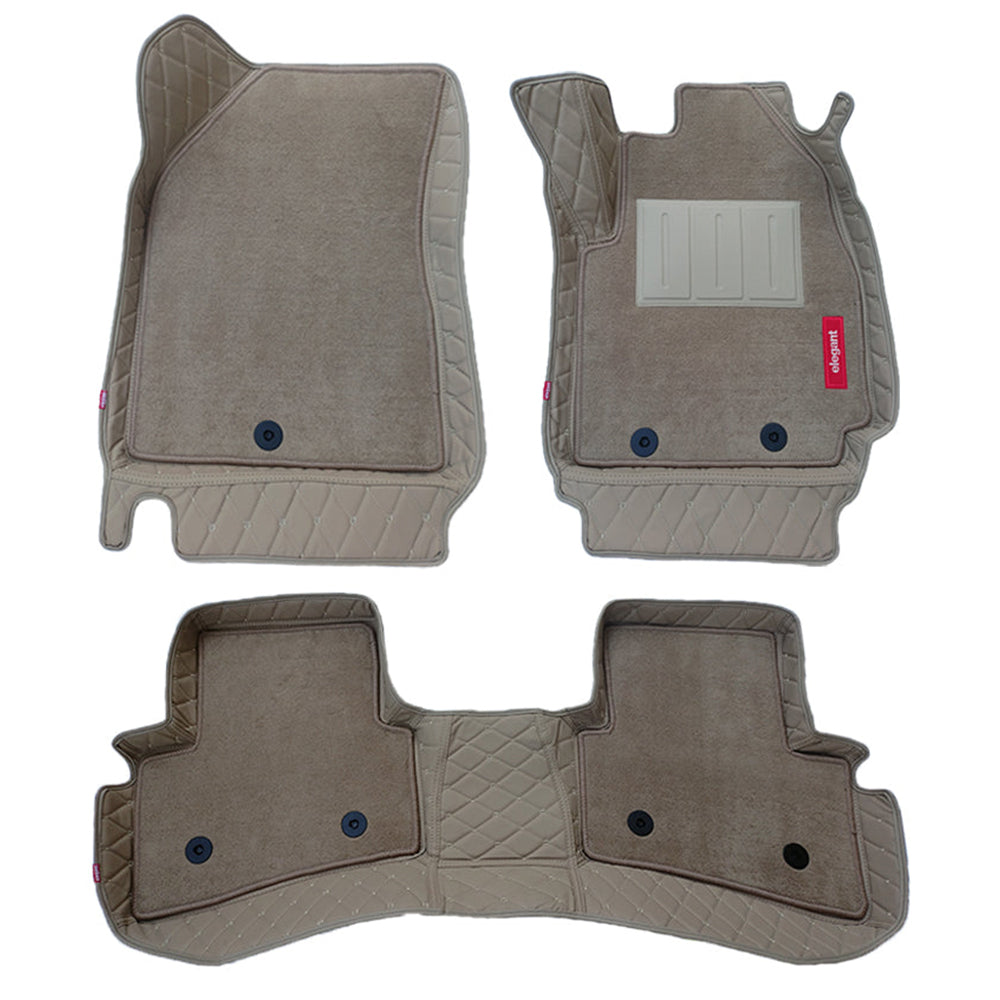 Royal 7D Car Floor Mats For Mahindra XUV700 5S Elegant Auto Retail