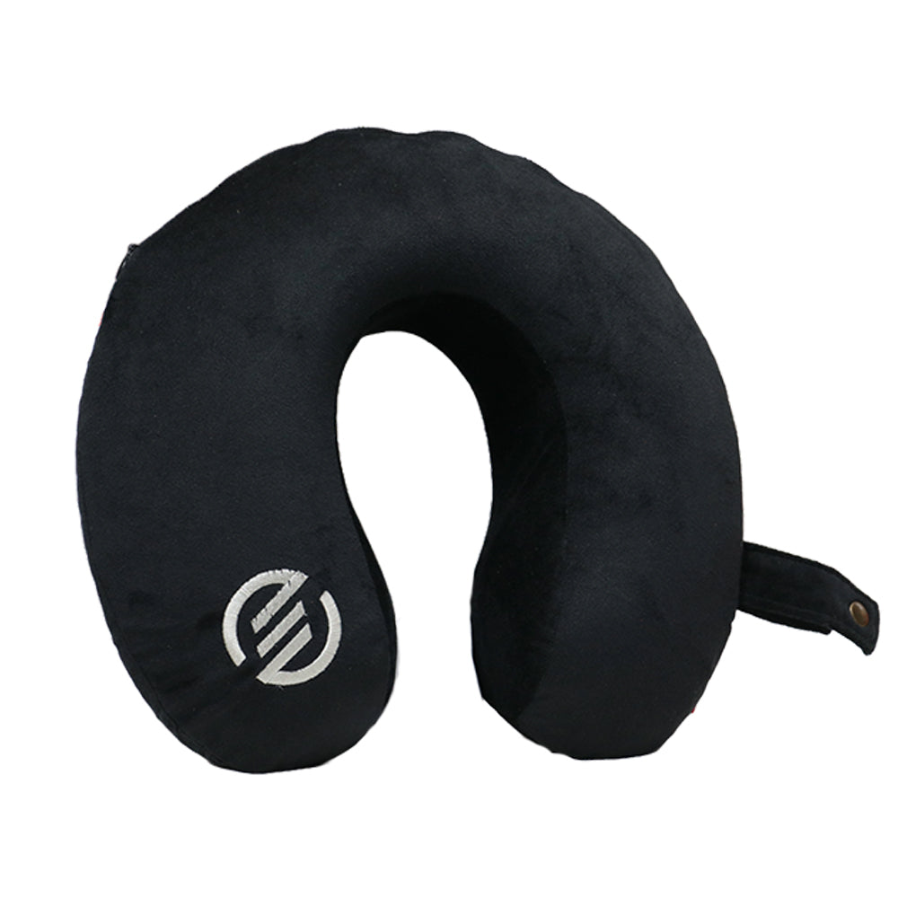 snugblacktravel _Elegant_Snug_Memory_Foam_Travel_Pillow | Elegant Auto Retail