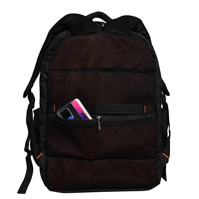 Elegant Sport Vertical Laptop Backpack & Bags storage Image (Black)