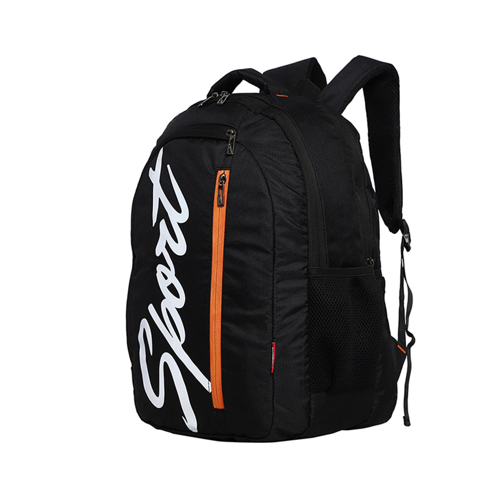 Elegant Sport Vertical Laptop Backpack & Bags Single Image (Black)