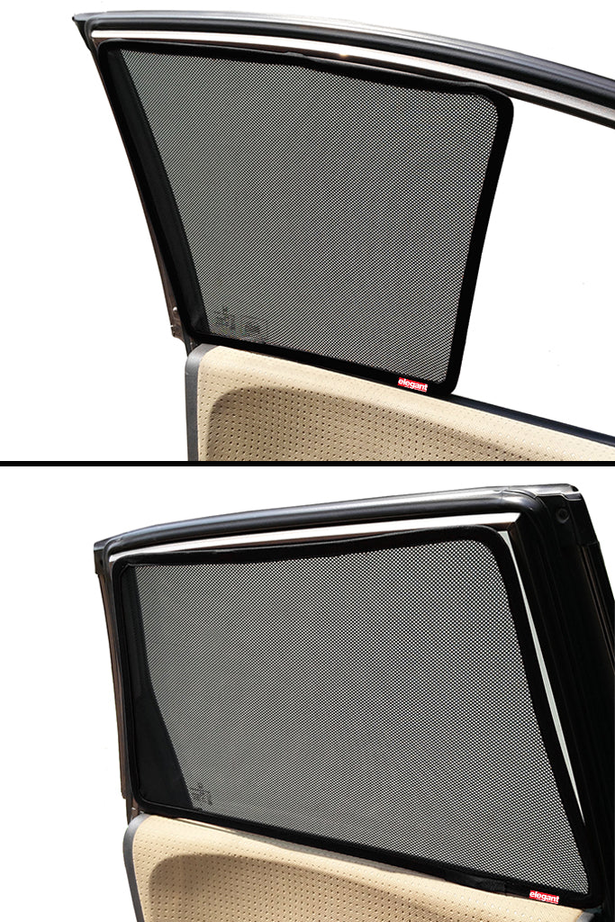 Magnetic Car Sunshades Black Set of 4 For New Kia Sonet Online Elegant Auto Retail