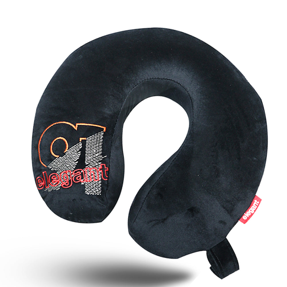 Elegant 91 Memory Foam Travel Pillow In Blsck | Elegant Auto Retail