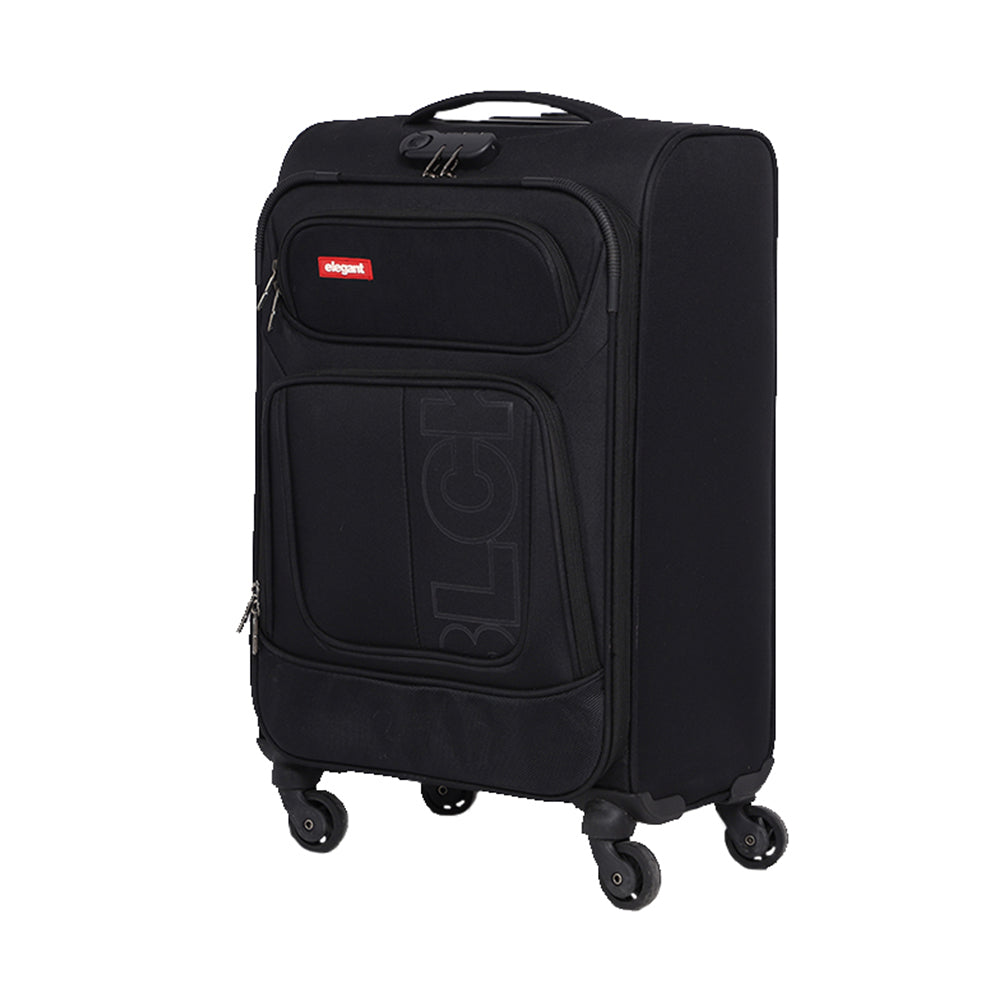 BLCK Trolley Luggage Bags Small - Black Online – Elegant Auto Retail
