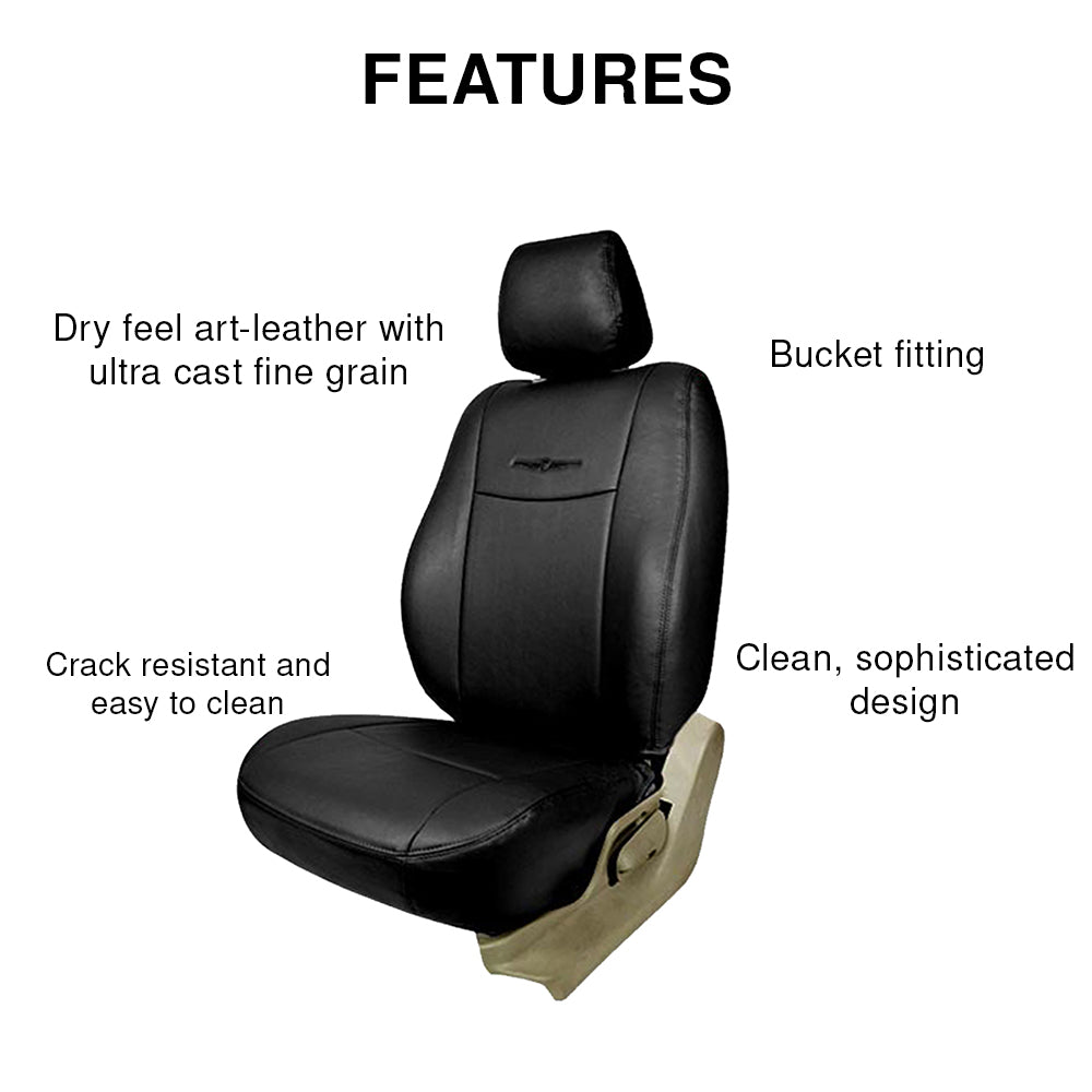 Nappa Uno Art Leather Car Seat Cover For MG Hector