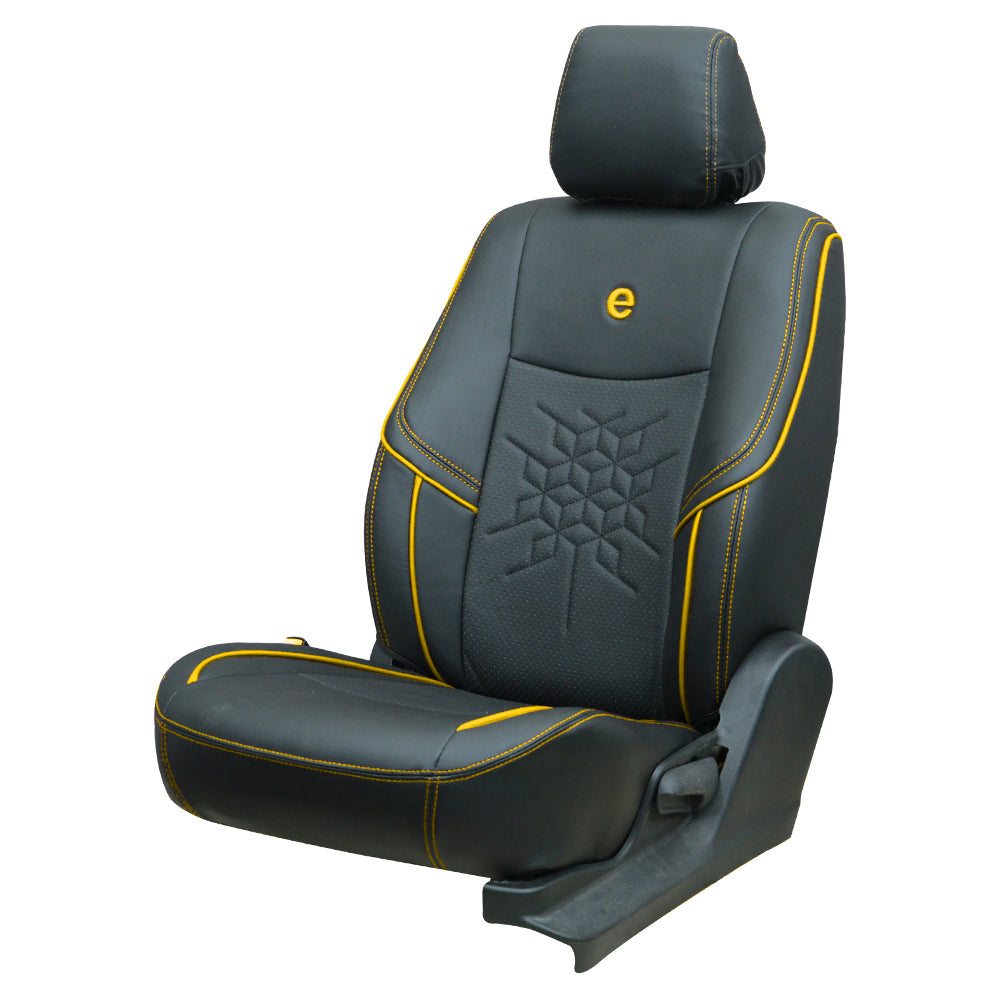 Venti 2 Perforated Art Leather Car Seat Cover For Tata Harrier