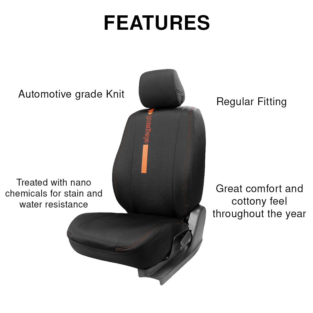 Yolo Fabric Car Seat Cover For Honda City
