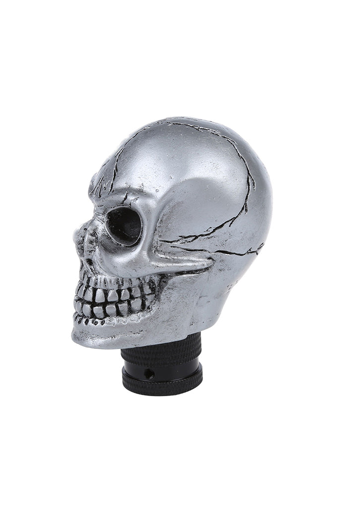 Skull Gear Knob Silver – Elegant Auto Retail