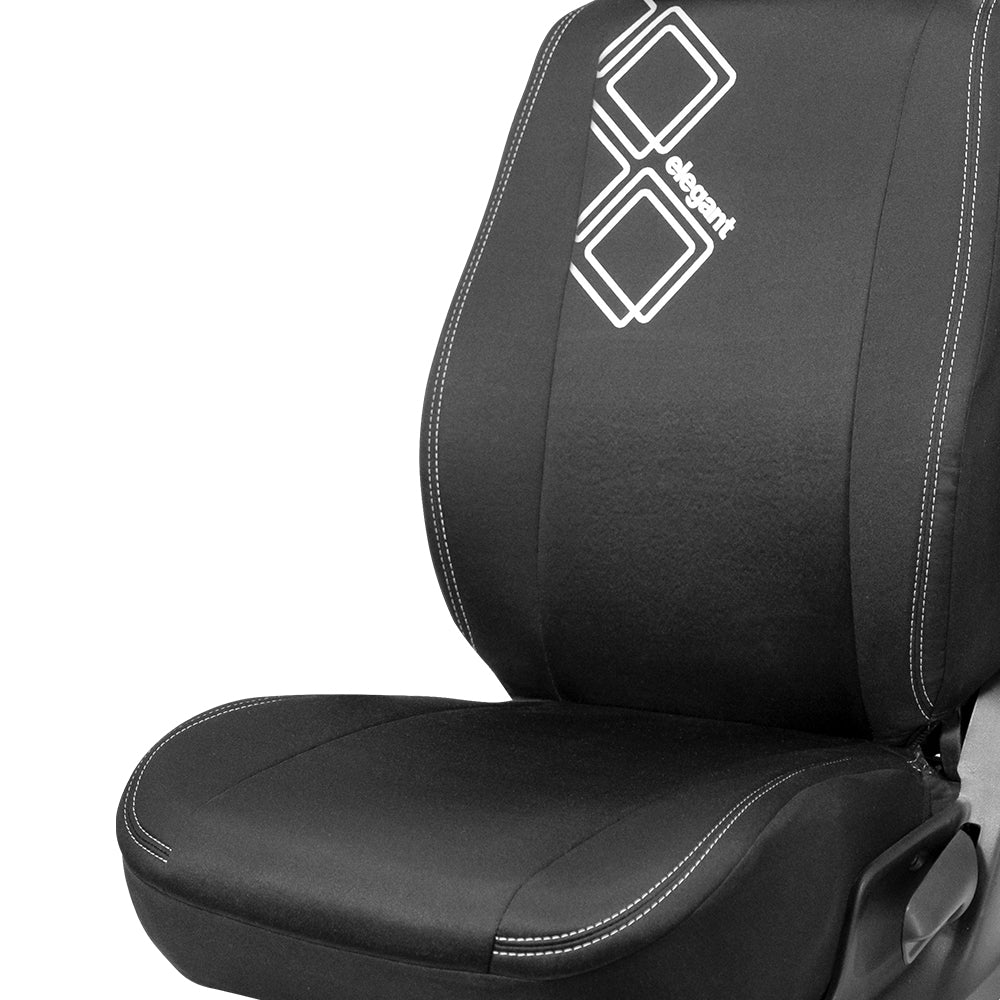 Yolo Fabric Car Seat Cover For Mahindra KUV100