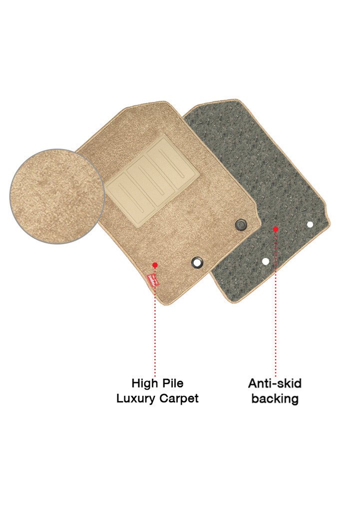 Miami Carpet Car Floor Mat For Maruti Fronx Interior Matching