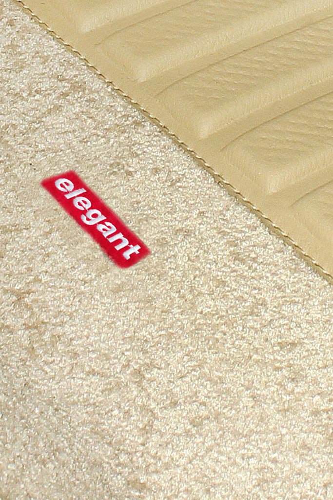 Carpet 3D Car Floor Mat Beige Set of 4