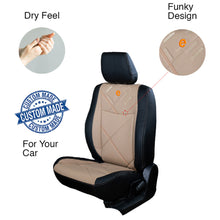 Load image into Gallery viewer, Victor Duo Art Leather Car Seat Cover For Honda Jazz Near Me
